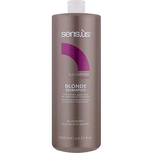 Sensus Шампунь против желтизны светлых волос Illumyna Care Blonde 1200 мл