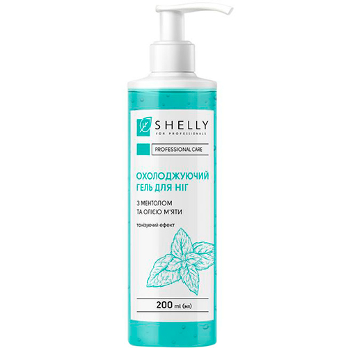 Shelly Охлаждающий гель для ног с ментолом и маслом мяты