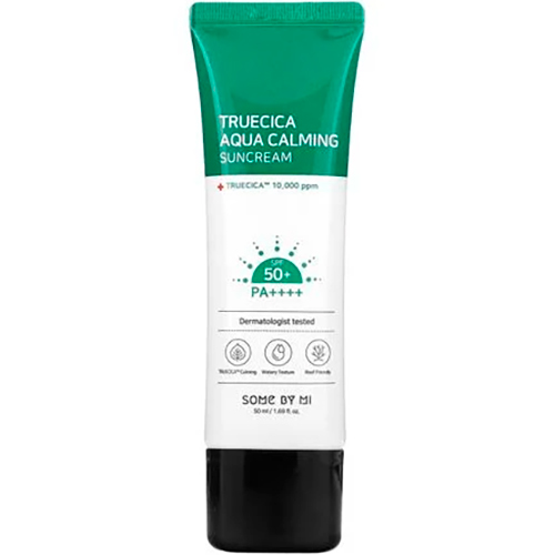 Some By Mi Успокаивающий солнцезащитный крем SPF 50+ PA++++ Truecica Aqua