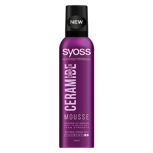 Syoss Мусс для волос максимально сильной фиксации Ceramide Complex