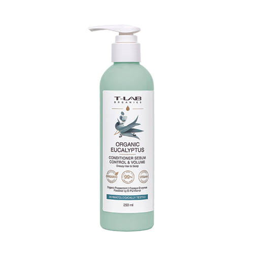 T-Lab Professional Кондиционер для жирный волос с экстрактом эвкалипта Organic Eucalyptus