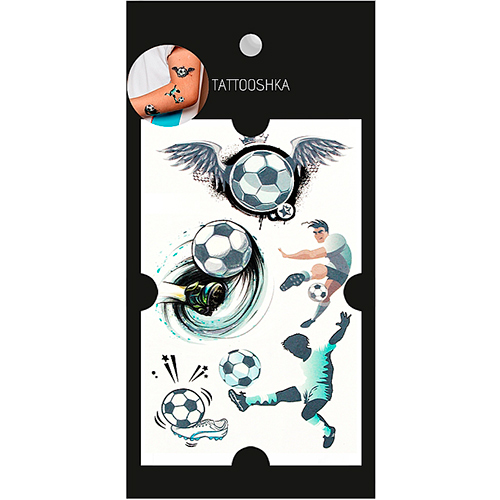 Tattooshka Временное тату "Футбол"