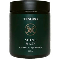 Tesoro Маска для регенерации и укрепления волос с витамином В12 и омега 3-6-9 Shine