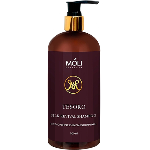 Tesoro Шампунь для інтенсивного живлення та зміцнення волосся Silk Revival