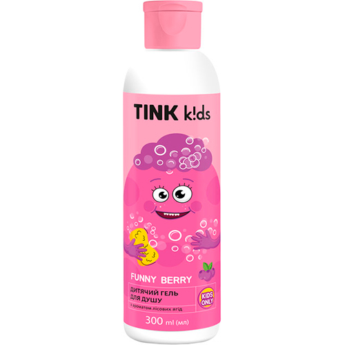 Tink Детский гель для душа Funny Berry