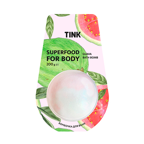 Tink Бомбочка-гейзер для ванной Guava