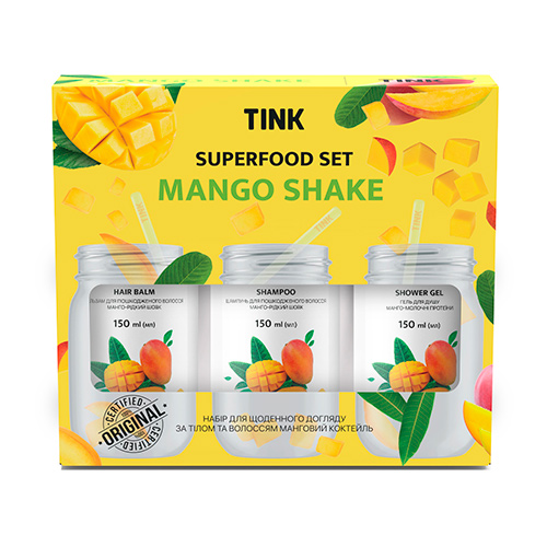 Tink Подарочный набор Superfood set mango shake