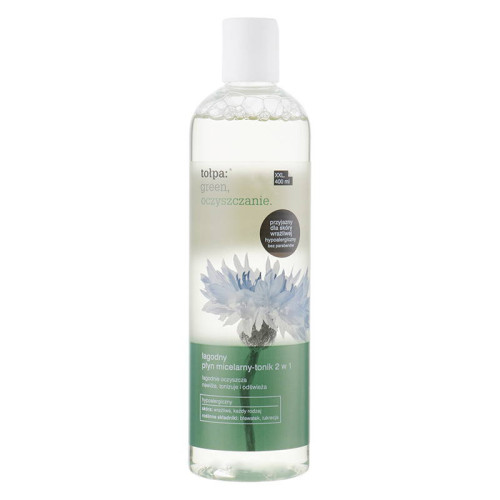 Tolpa Мягко очищающая мицеллярная жидкость-тоник 2в1 Green Cleansing