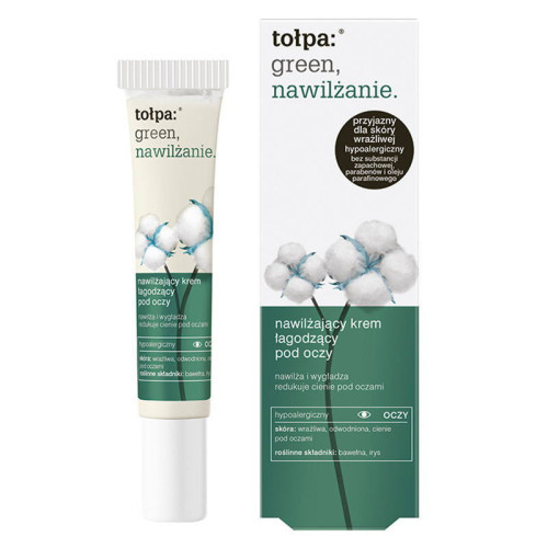 Tolpa Успокаивающий увлажняющий крем под глаза Green Moisturising