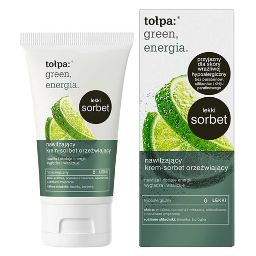 Tolpa Освежающий увлажняющий крем-сорбет для лица Green Moisturising