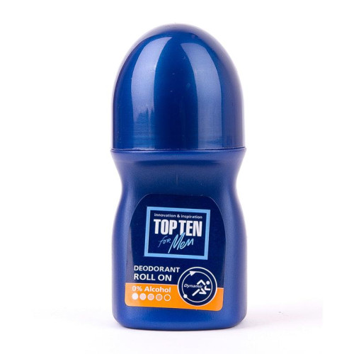 Top Ten for men Мужской дезодорант roll-on для чувствительной кожи без спирта Dynamic