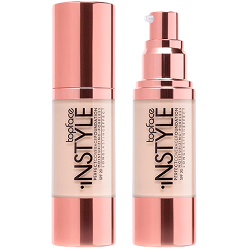 Topface Тональный крем для лица Perfect Coverage Instyle № 004