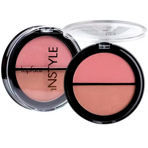 Topface Румяна для лица двойные Instyle Twin Blush On № 004