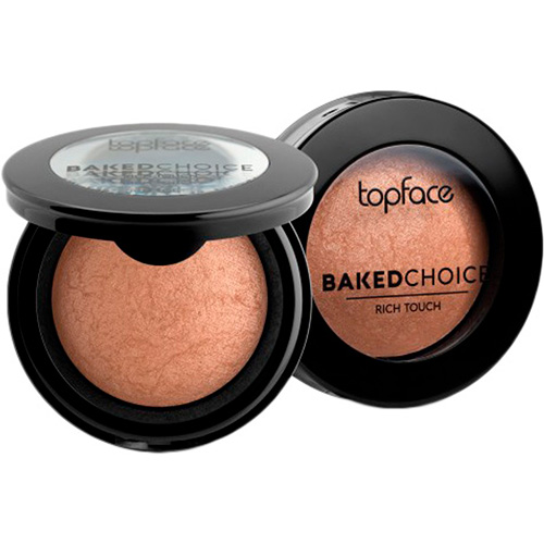 Topface Румяна для лица запеченные Baked Choice Rich Touch Blush On № 02