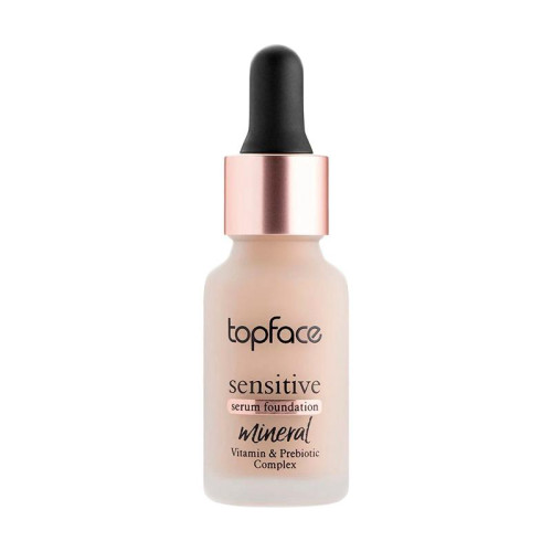 Topface Тональная основа для лица Sensitive Mineral