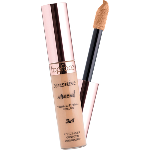 Topface Консилер для лица 3в1 Sensitive Mineral № 006