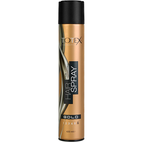 Totex Лак для укладки волос Gold