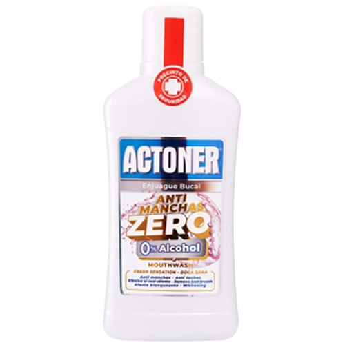 Tulipan Negro Бесспиртовой отбеливающий ополаскиватель для ротовой полости Actoner