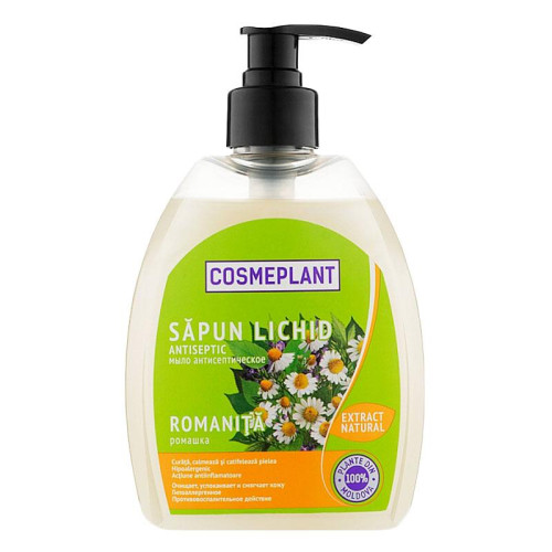 Viorica Антисептическое жидкое мыло с экстрактом ромашки Cosmeplant
