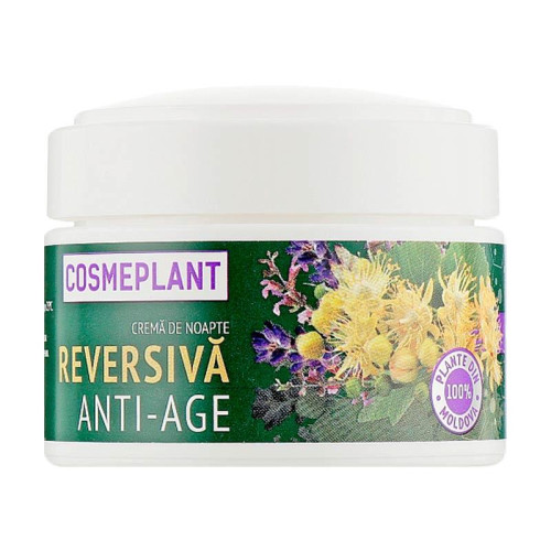 Viorica Ночной реверсивный антивозрастный крем для всех типов кожи лица Cosmeplant