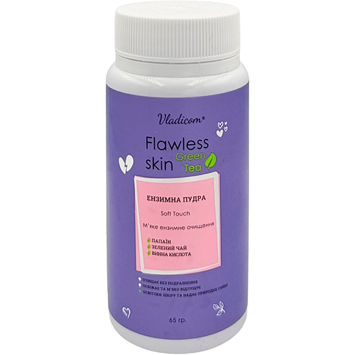 Владиком Очищающая энзимная пудра с зеленым чаем Soft Touch Flawless Skin