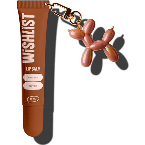 Wishlist Бальзам-блеск для губ + игрушка-брелок Espresso Noir